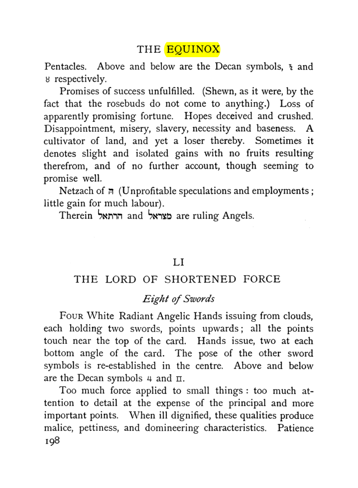 Original scan of The Equinox (Volume I, Number VIII), PDF page 240