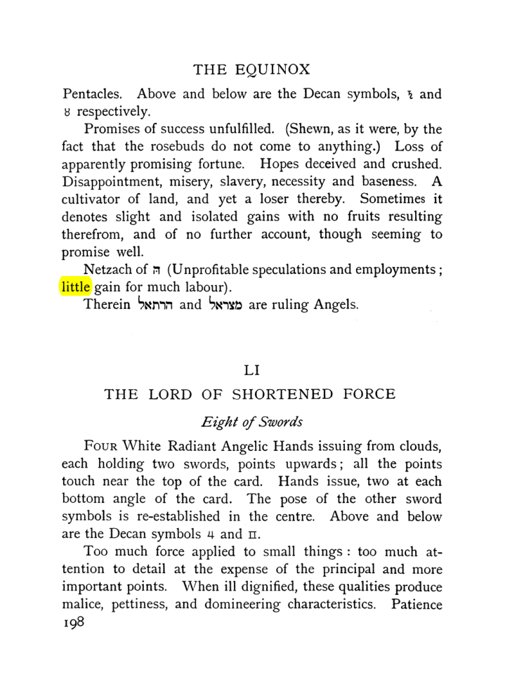 Original scan of The Equinox (Volume I, Number VIII), PDF page 240