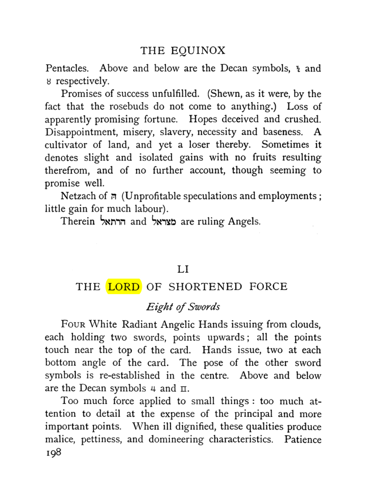 Original scan of The Equinox (Volume I, Number VIII), PDF page 240