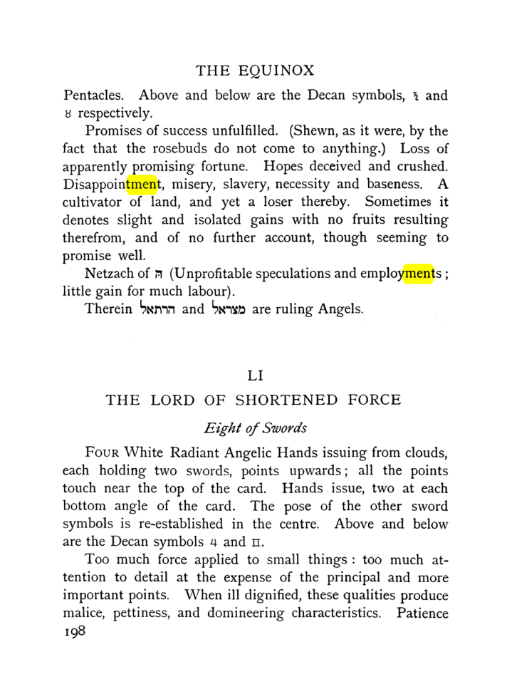 Original scan of The Equinox (Volume I, Number VIII), PDF page 240