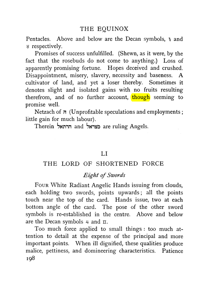 Original scan of The Equinox (Volume I, Number VIII), PDF page 240