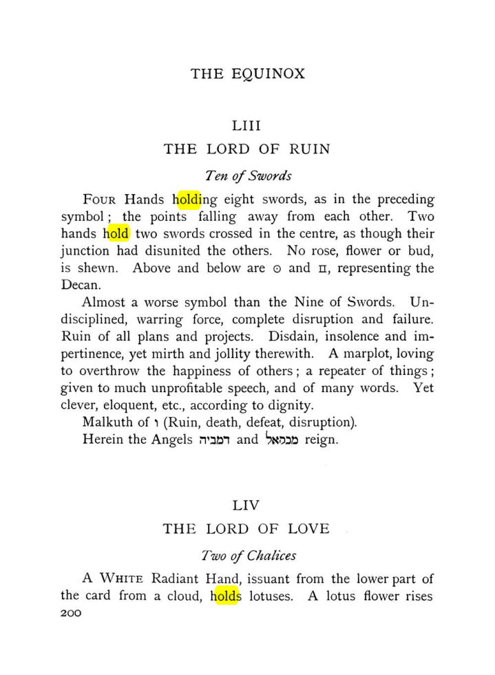 Original scan of The Equinox (Volume I, Number VIII), PDF page 242