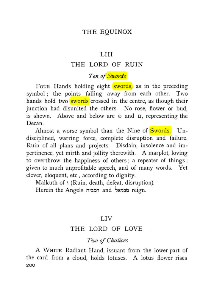 Original scan of The Equinox (Volume I, Number VIII), PDF page 242