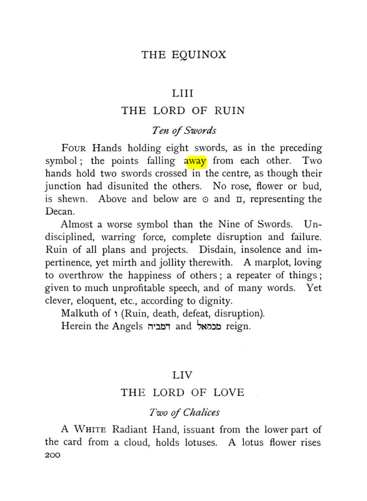 Original scan of The Equinox (Volume I, Number VIII), PDF page 242