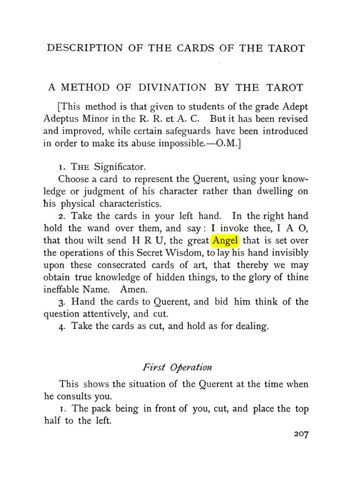 Original scan of The Equinox (Volume I, Number VIII), PDF page 249