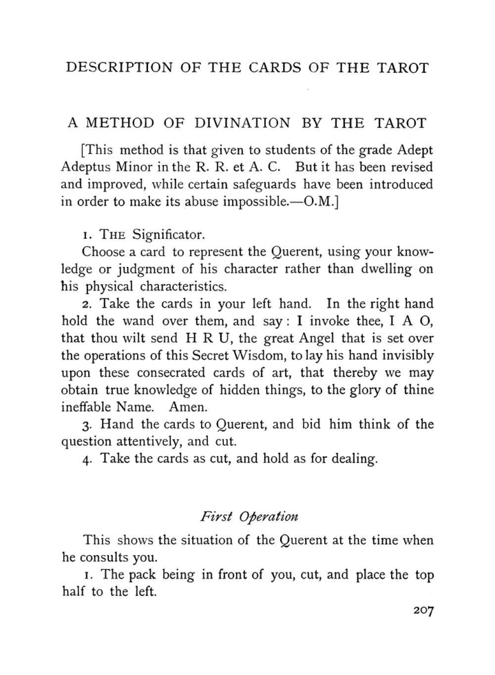 Original scan of The Equinox (Volume I, Number VIII), PDF page 249