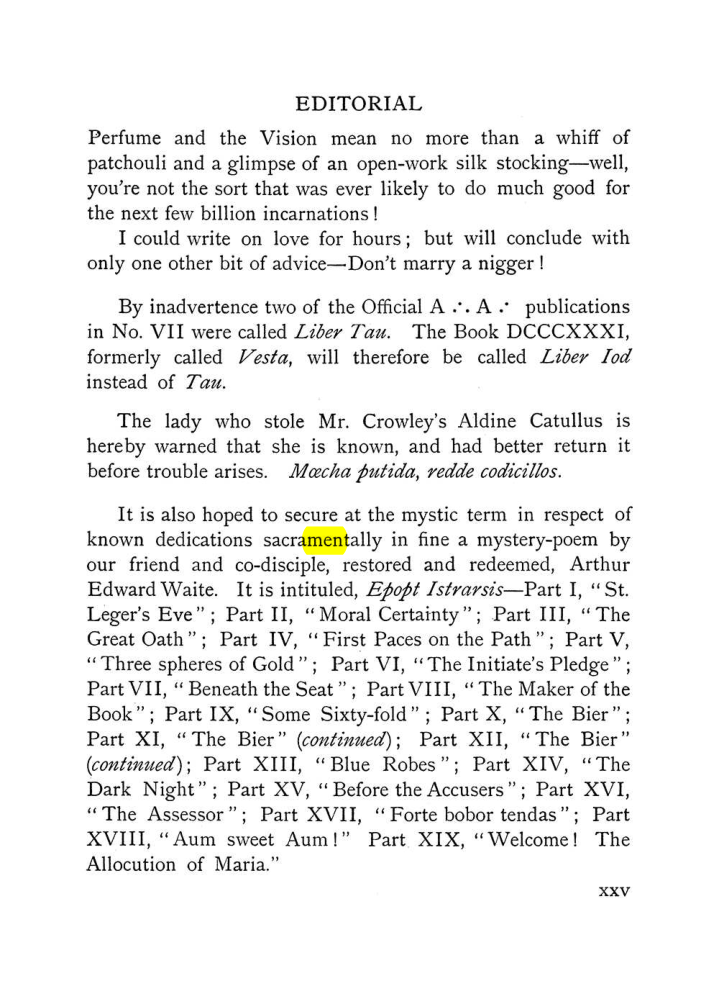 Original scan of The Equinox (Volume I, Number VIII), PDF page 25