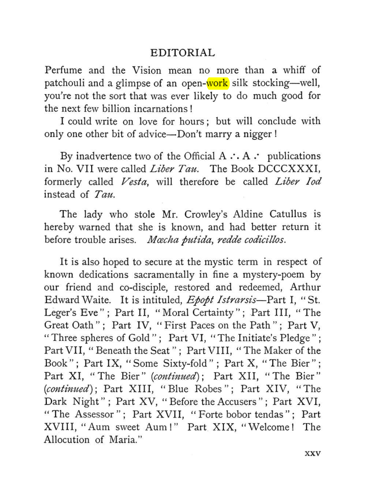 Original scan of The Equinox (Volume I, Number VIII), PDF page 25