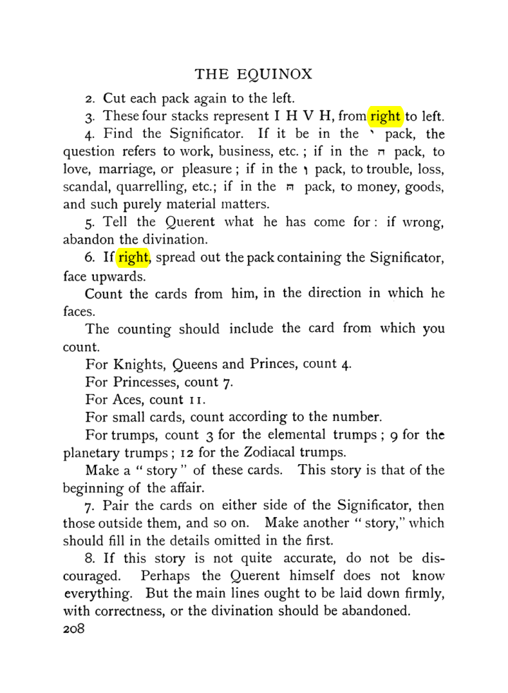 Original scan of The Equinox (Volume I, Number VIII), PDF page 250