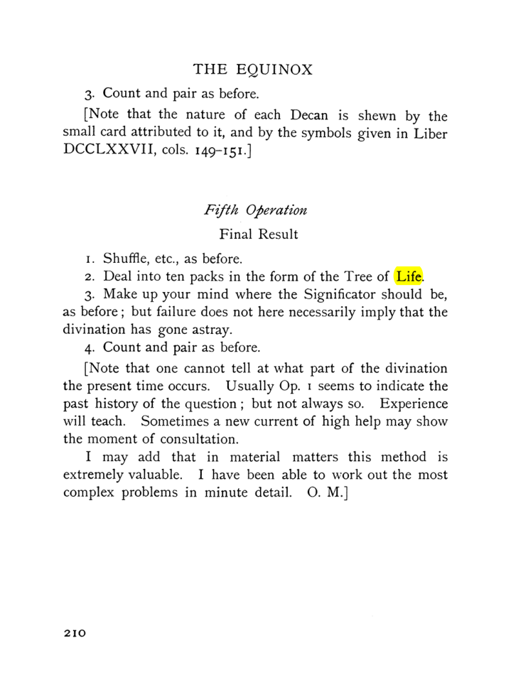 Original scan of The Equinox (Volume I, Number VIII), PDF page 252