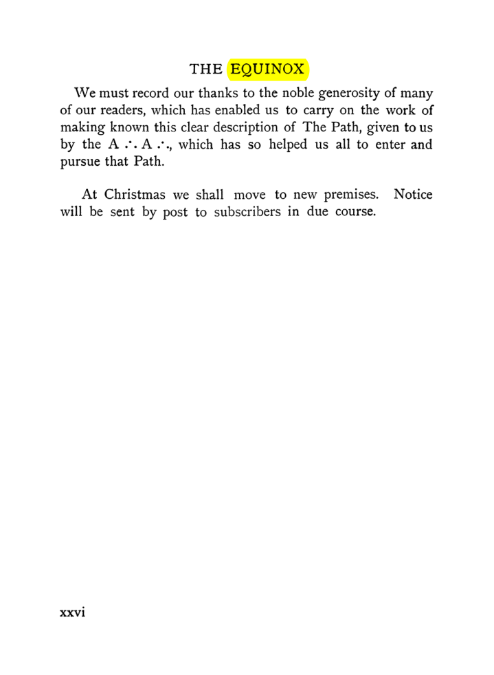 Original scan of The Equinox (Volume I, Number VIII), PDF page 26