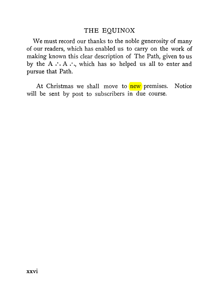 Original scan of The Equinox (Volume I, Number VIII), PDF page 26