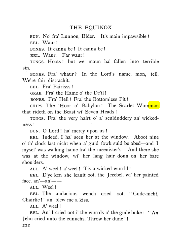 Original scan of The Equinox (Volume I, Number VIII), PDF page 264