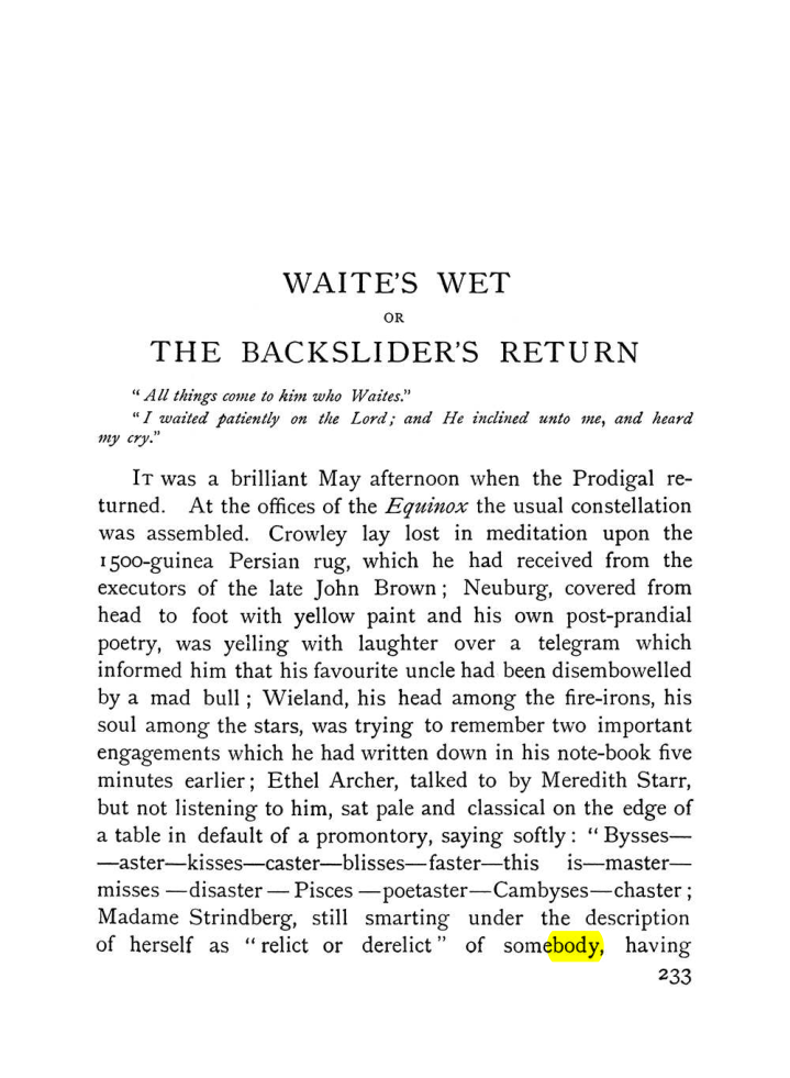 Original scan of The Equinox (Volume I, Number VIII), PDF page 275