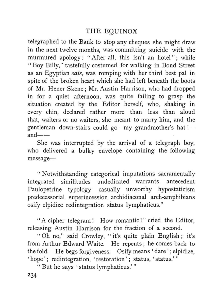 Original scan of The Equinox (Volume I, Number VIII), PDF page 276