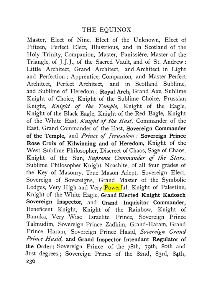 Original scan of The Equinox (Volume I, Number VIII), PDF page 278