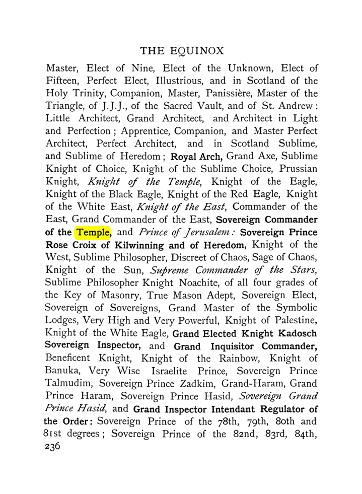 Original scan of The Equinox (Volume I, Number VIII), PDF page 278
