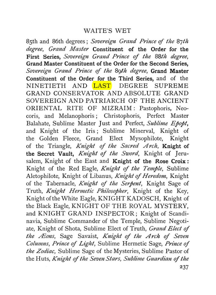 Original scan of The Equinox (Volume I, Number VIII), PDF page 279