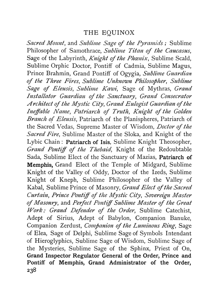 Original scan of The Equinox (Volume I, Number VIII), PDF page 280