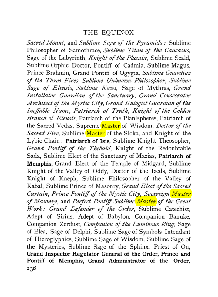 Original scan of The Equinox (Volume I, Number VIII), PDF page 280