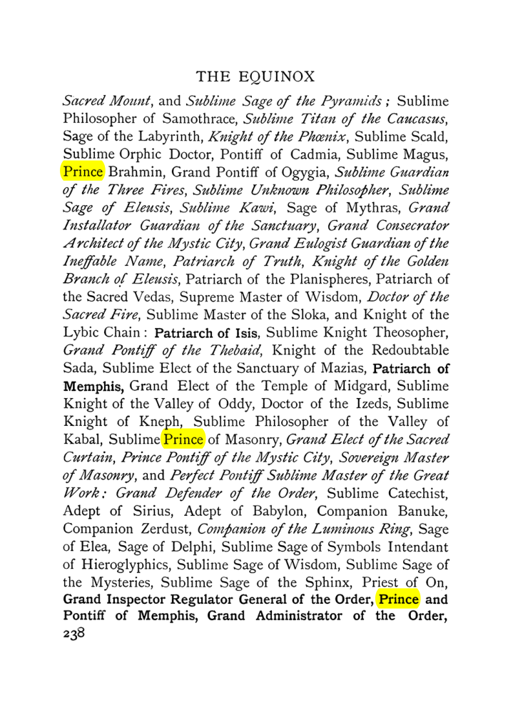 Original scan of The Equinox (Volume I, Number VIII), PDF page 280