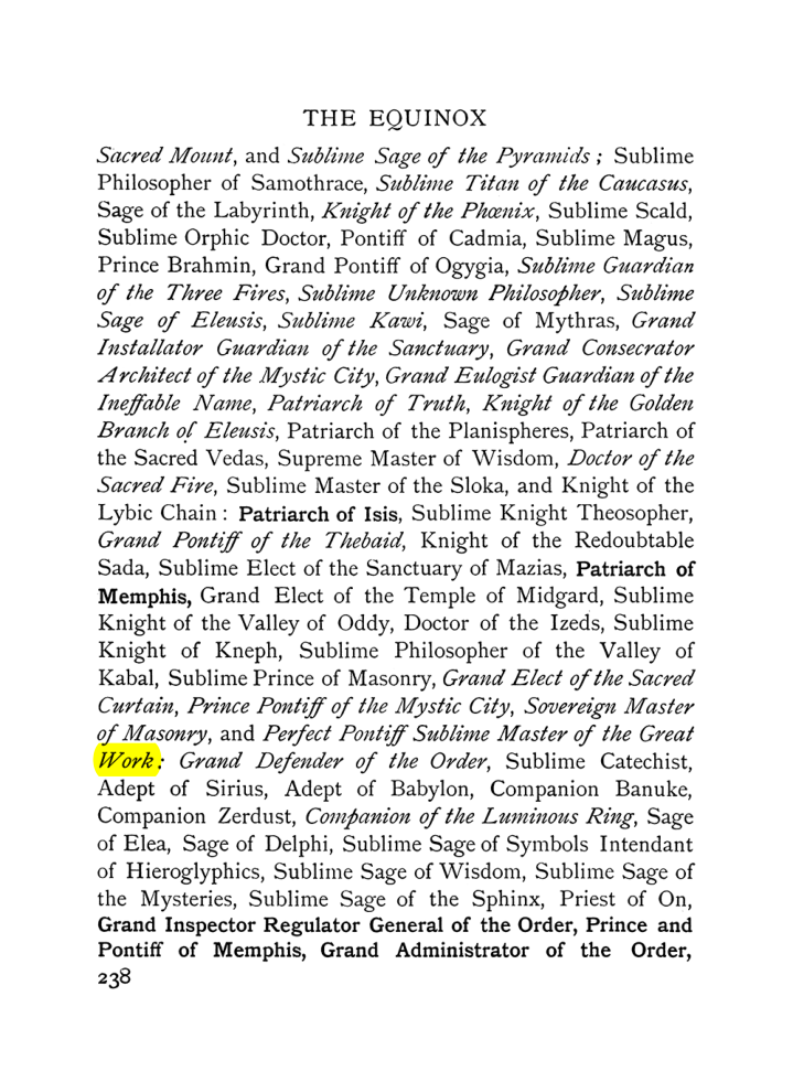 Original scan of The Equinox (Volume I, Number VIII), PDF page 280