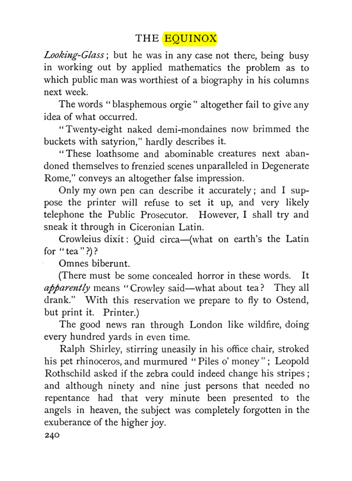 Original scan of The Equinox (Volume I, Number VIII), PDF page 282