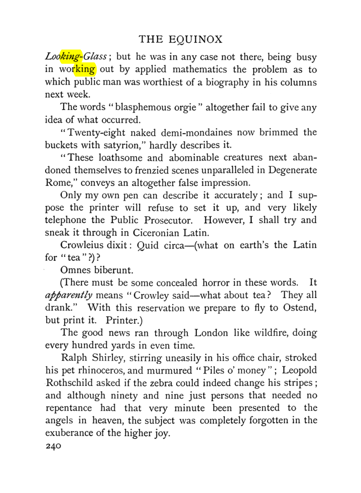 Original scan of The Equinox (Volume I, Number VIII), PDF page 282