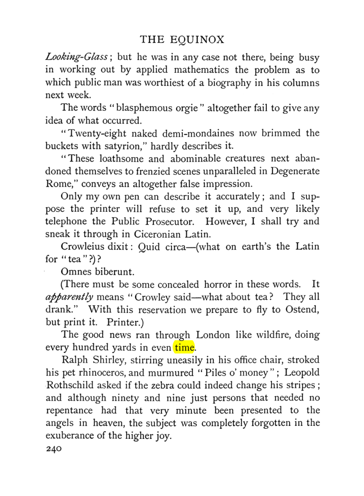 Original scan of The Equinox (Volume I, Number VIII), PDF page 282