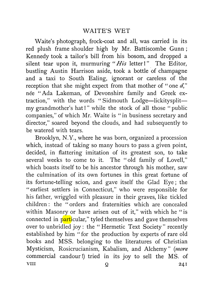 Original scan of The Equinox (Volume I, Number VIII), PDF page 283
