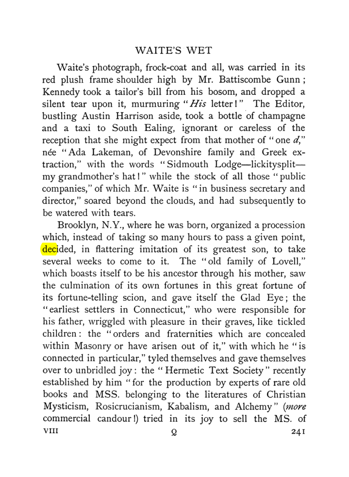 Original scan of The Equinox (Volume I, Number VIII), PDF page 283
