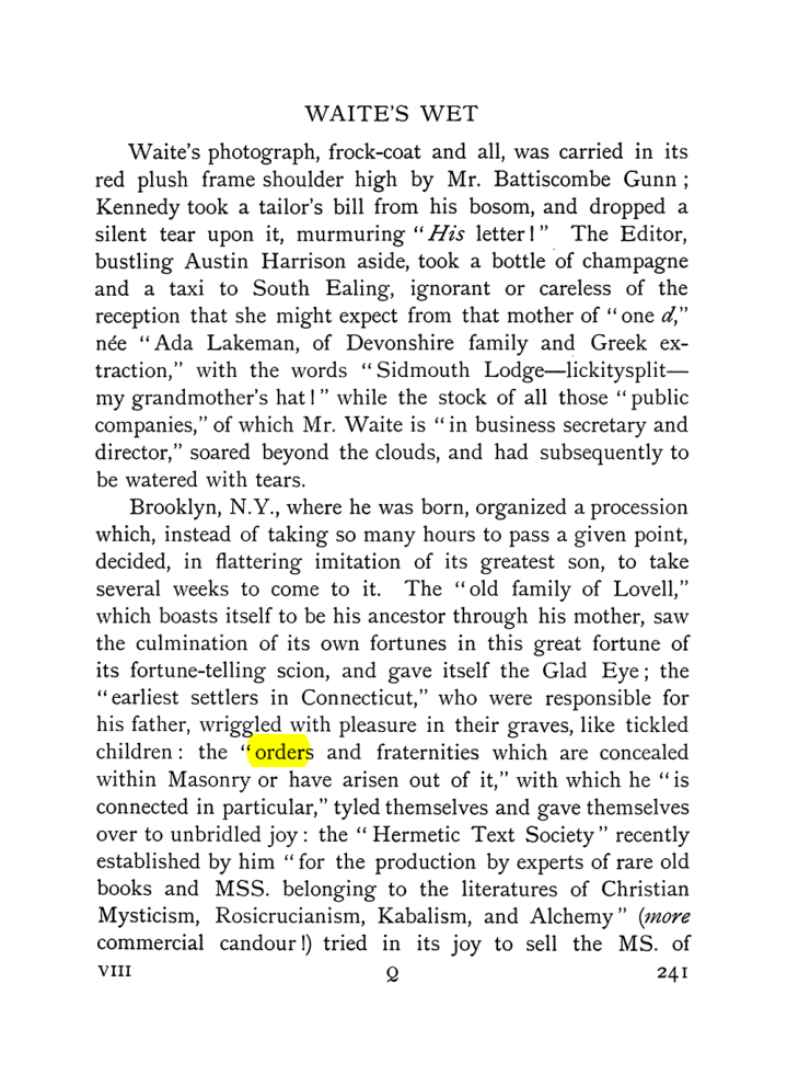 Original scan of The Equinox (Volume I, Number VIII), PDF page 283