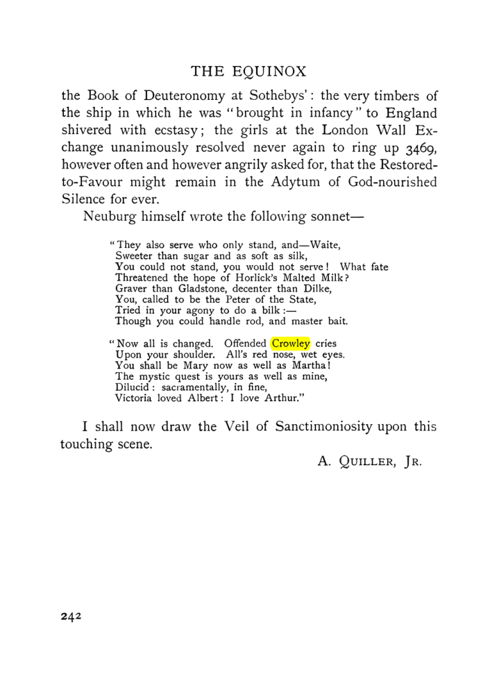 Original scan of The Equinox (Volume I, Number VIII), PDF page 284