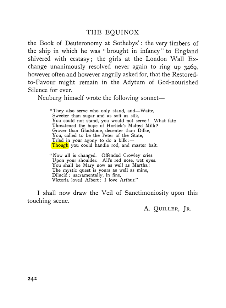 Original scan of The Equinox (Volume I, Number VIII), PDF page 284