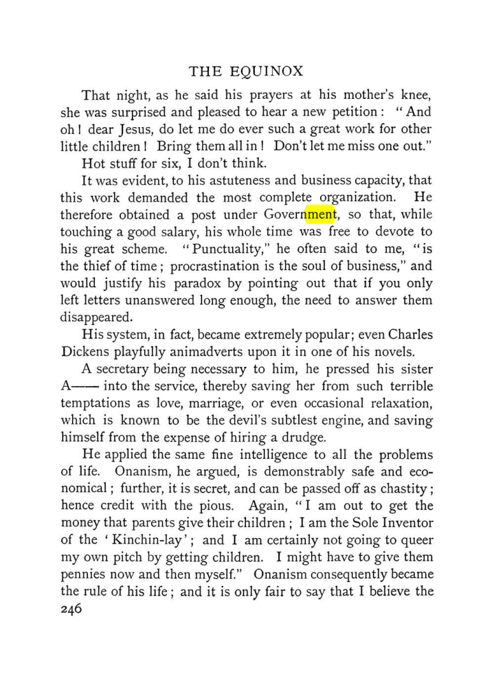 Original scan of The Equinox (Volume I, Number VIII), PDF page 288