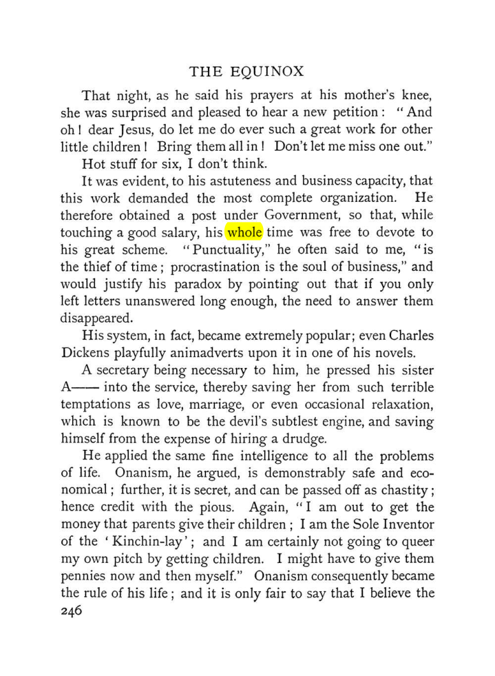 Original scan of The Equinox (Volume I, Number VIII), PDF page 288