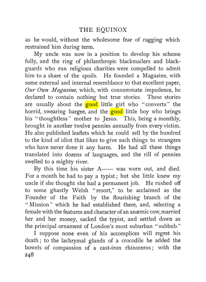 Original scan of The Equinox (Volume I, Number VIII), PDF page 290