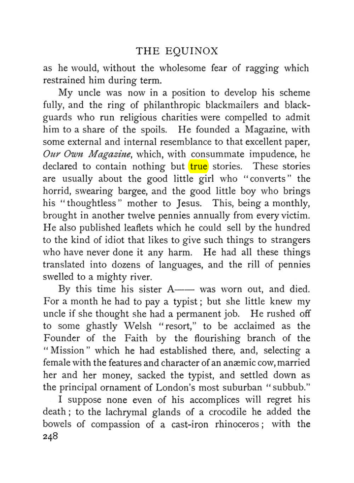 Original scan of The Equinox (Volume I, Number VIII), PDF page 290