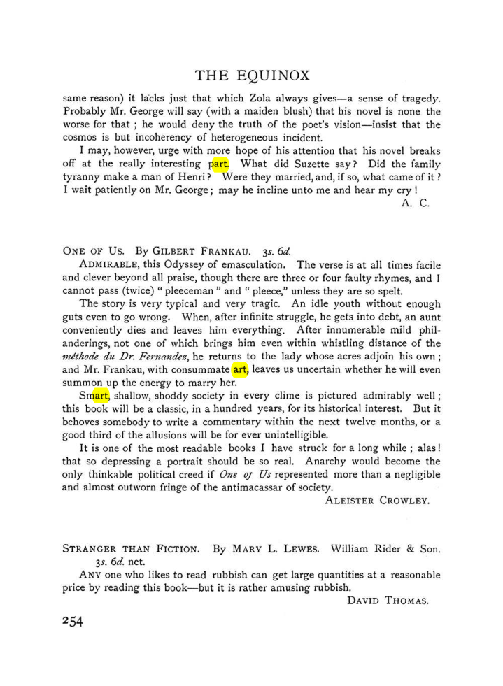 Original scan of The Equinox (Volume I, Number VIII), PDF page 296