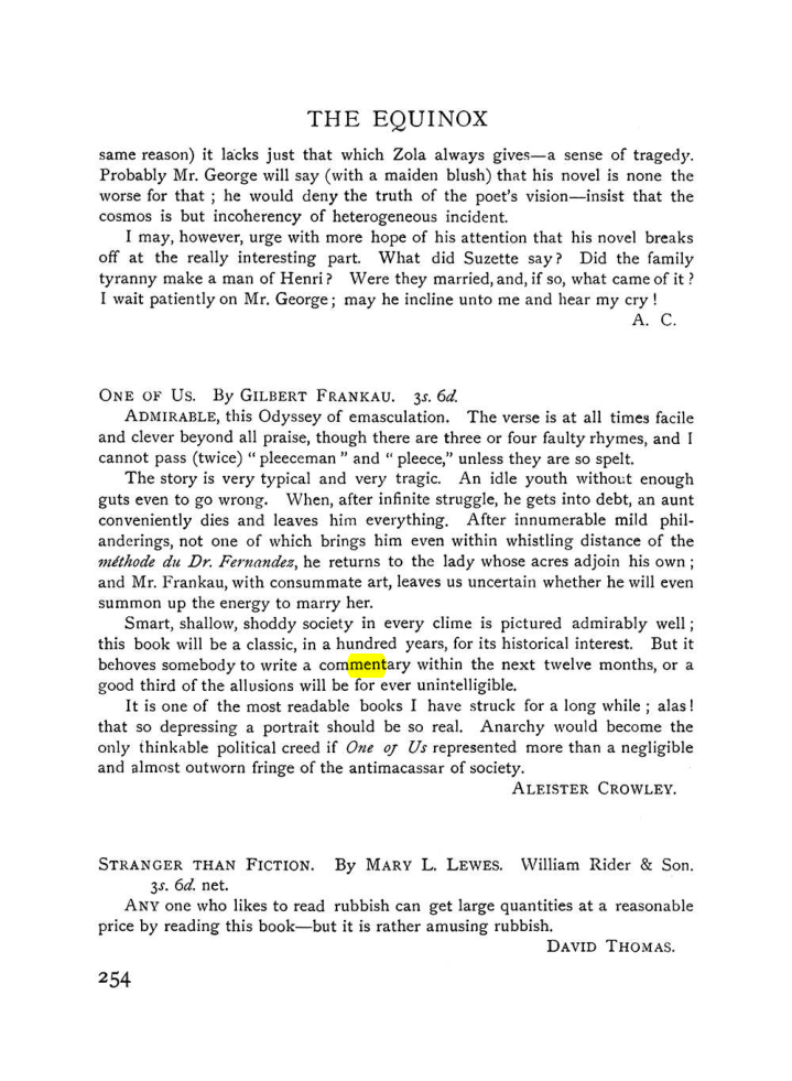 Original scan of The Equinox (Volume I, Number VIII), PDF page 296