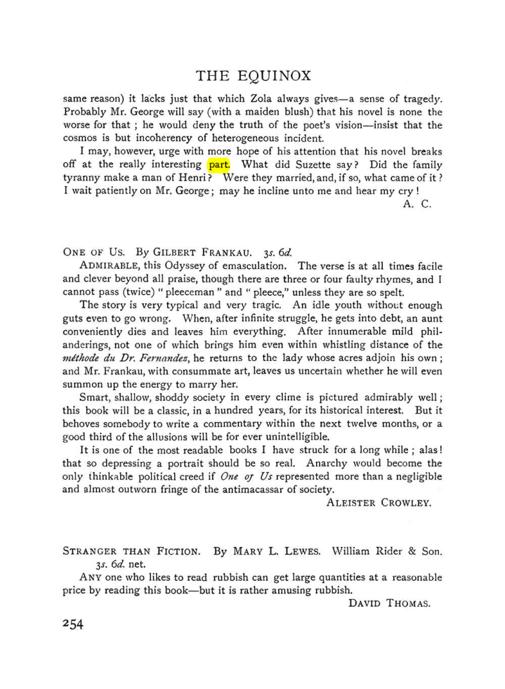 Original scan of The Equinox (Volume I, Number VIII), PDF page 296