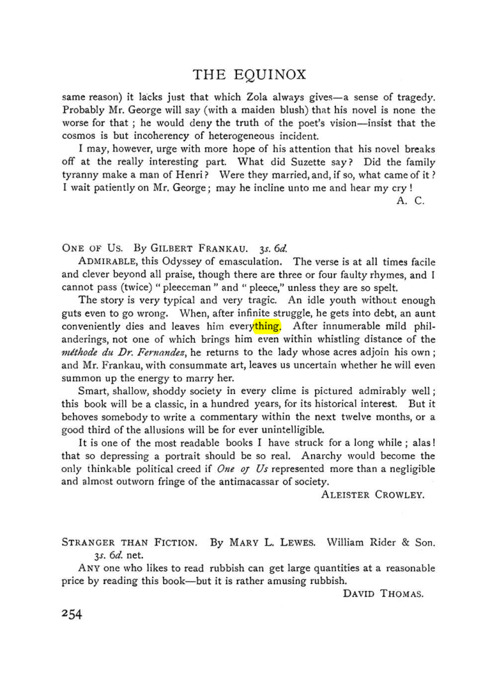 Original scan of The Equinox (Volume I, Number VIII), PDF page 296