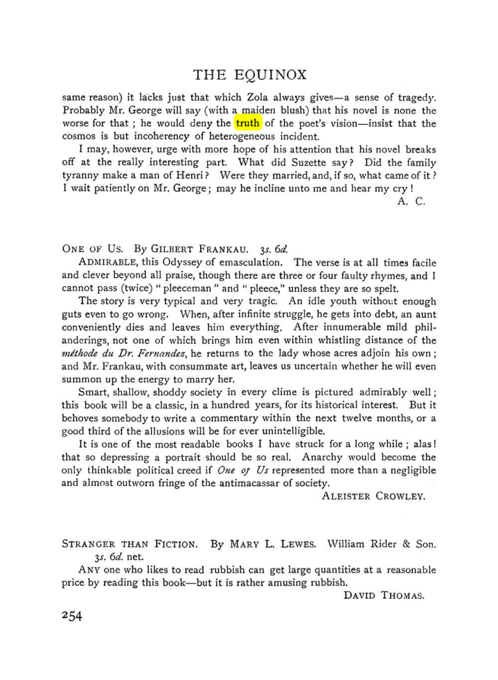 Original scan of The Equinox (Volume I, Number VIII), PDF page 296