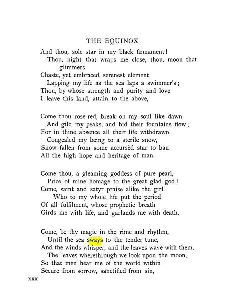 Original scan of The Equinox (Volume I, Number VIII), PDF page 30