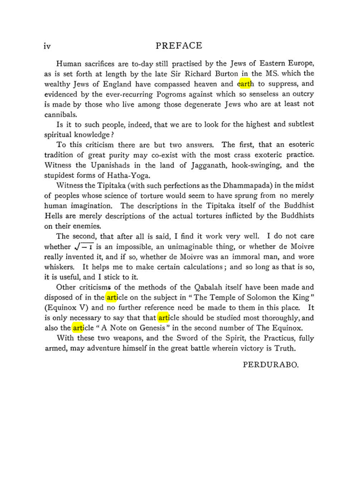 Original scan of The Equinox (Volume I, Number VIII), PDF page 304