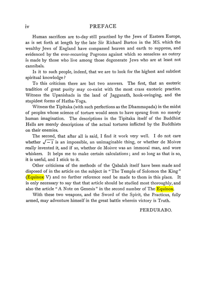 Original scan of The Equinox (Volume I, Number VIII), PDF page 304