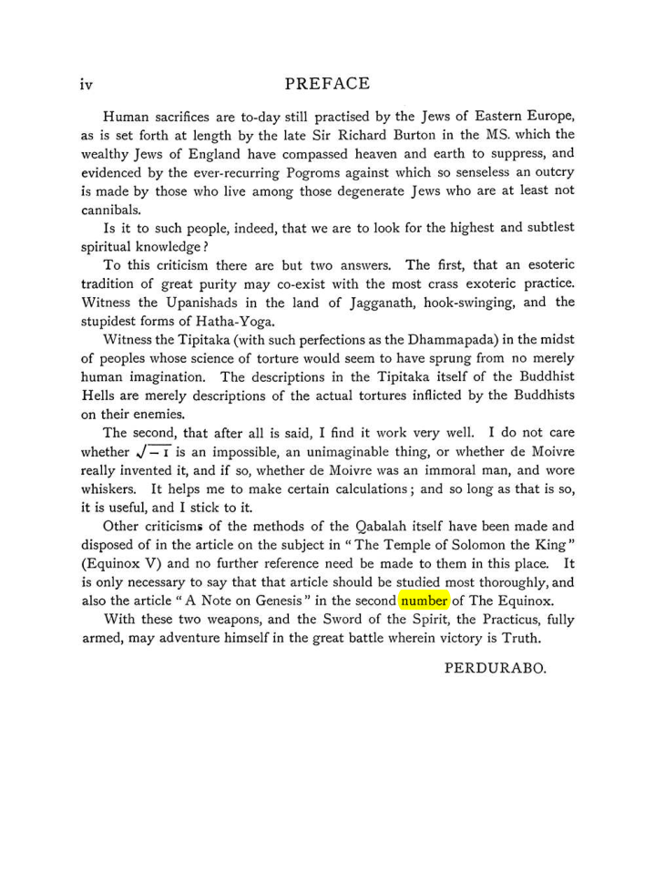 Original scan of The Equinox (Volume I, Number VIII), PDF page 304