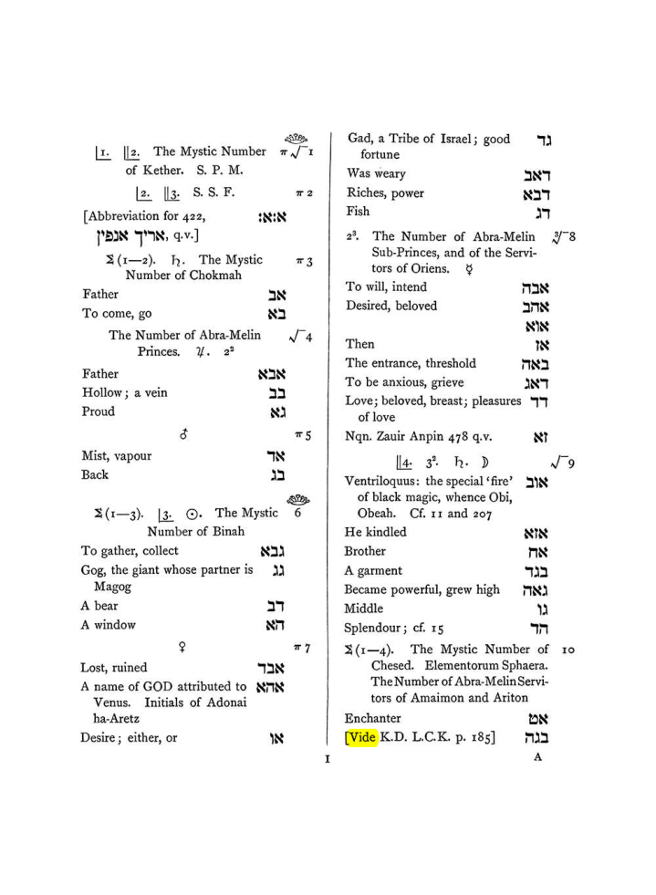 Original scan of The Equinox (Volume I, Number VIII), PDF page 317