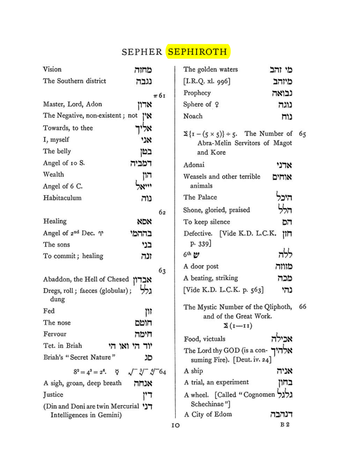 Original scan of The Equinox (Volume I, Number VIII), PDF page 326