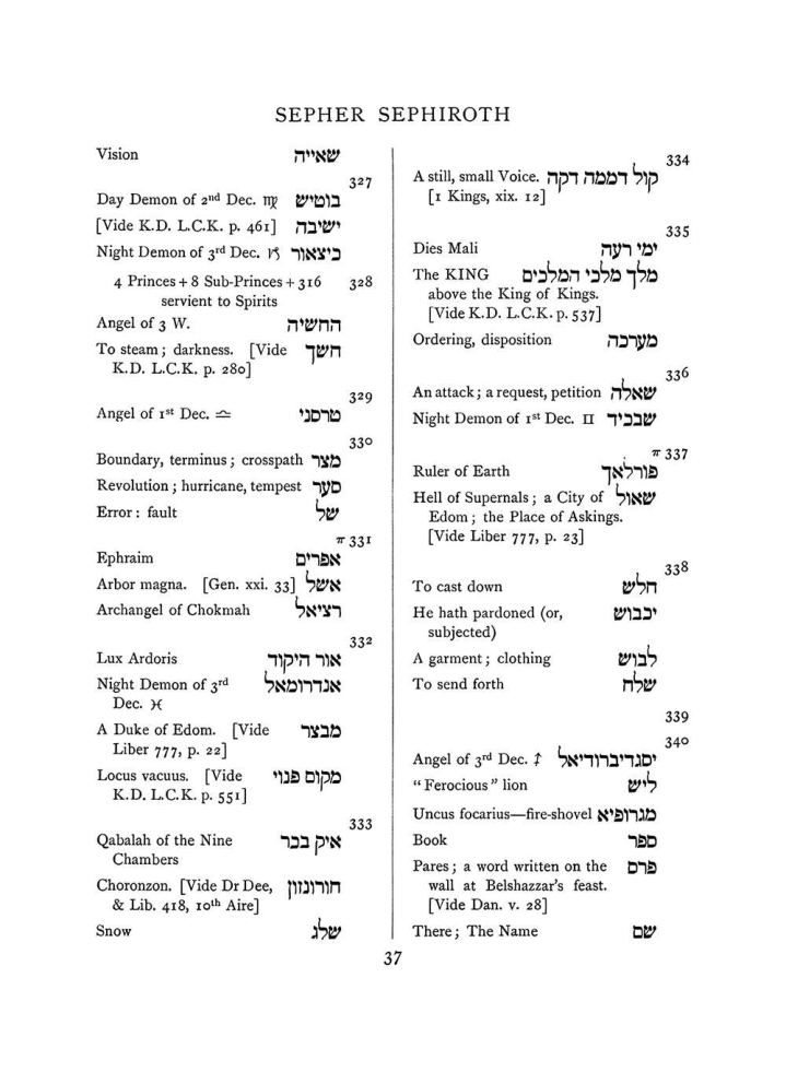 Original scan of The Equinox (Volume I, Number VIII), PDF page 353
